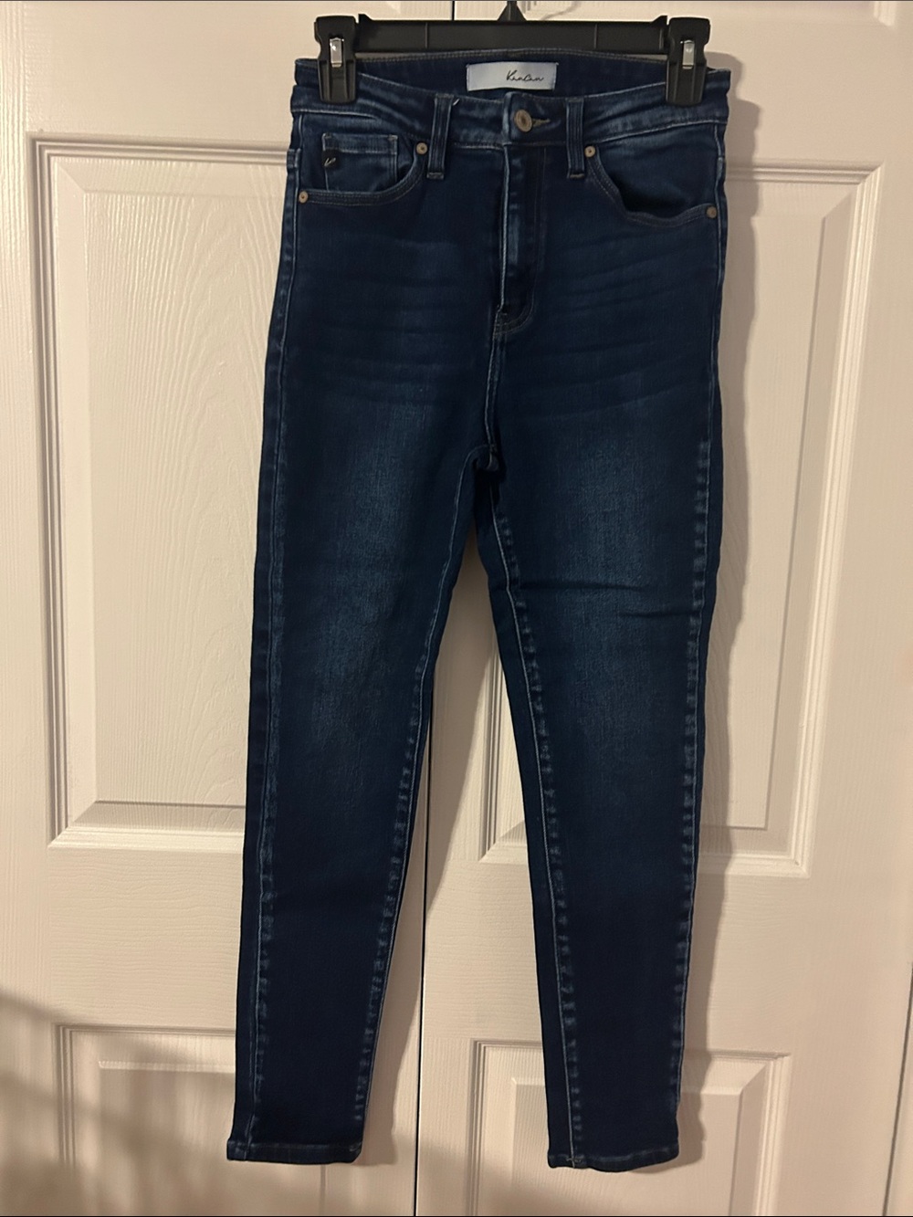 Kardashian Kollection Indigo High-Rise Skinny Jeans